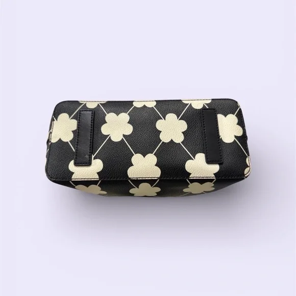 Kate Spade Mini Black and Cream Floral Tote - Picture 4 of 7